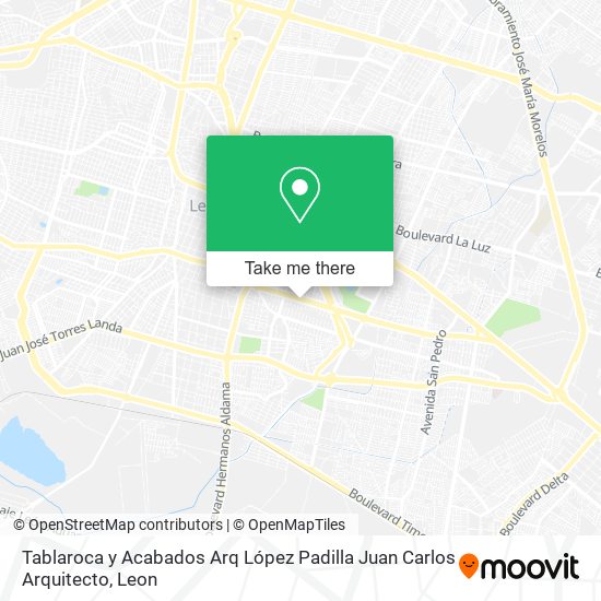 Tablaroca y Acabados Arq López Padilla Juan Carlos Arquitecto map