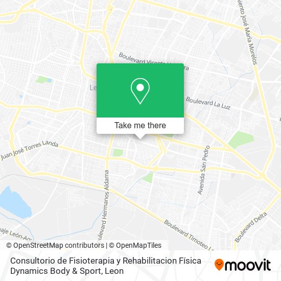 Consultorio de Fisioterapia y Rehabilitacion Física Dynamics Body & Sport map