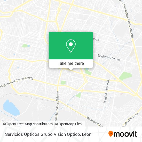 Servicios Ópticos Grupo Vision Optico map