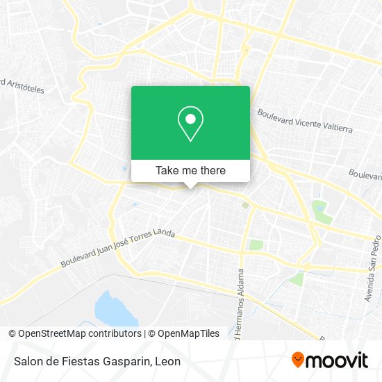 Salon de Fiestas Gasparin map