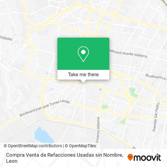Compra Venta de Refacciones Usadas sin Nombre map