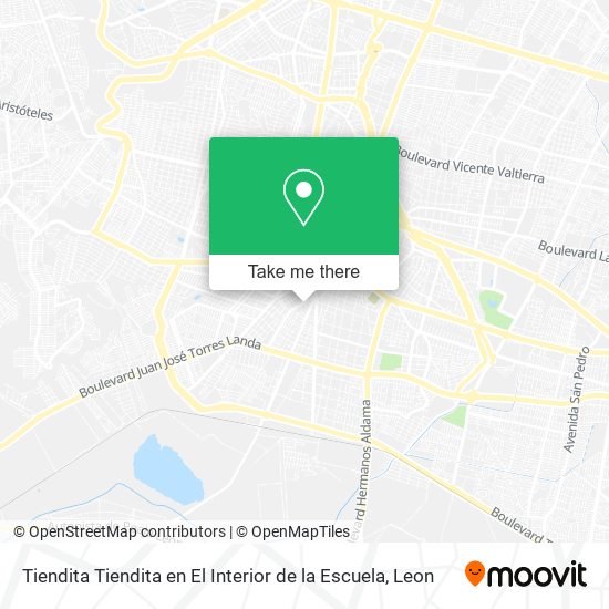 Tiendita Tiendita en El Interior de la Escuela map