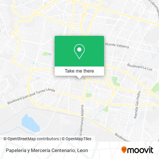 Papeleria y Mercería Centenario map