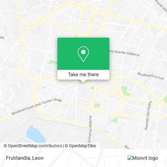 Frutilandia map