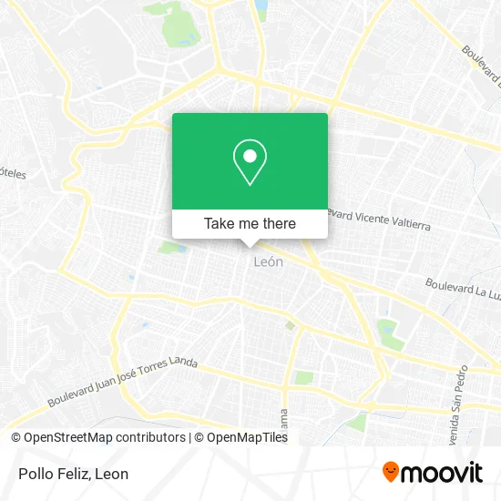 Pollo Feliz map