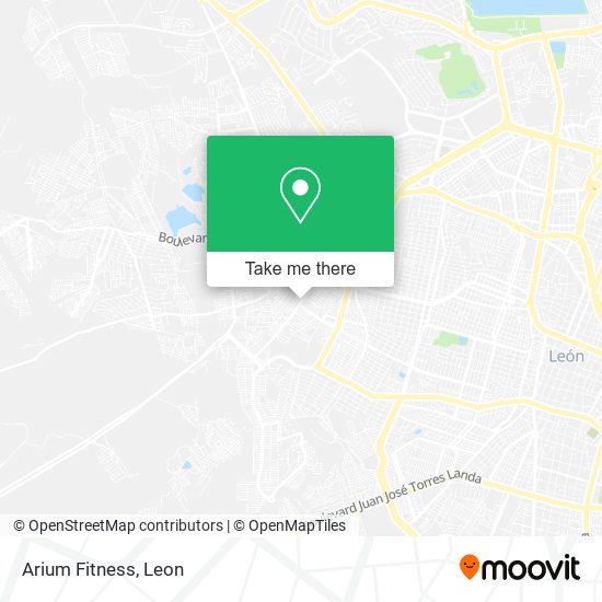 Arium Fitness map