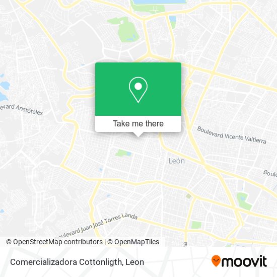 Comercializadora Cottonligth map