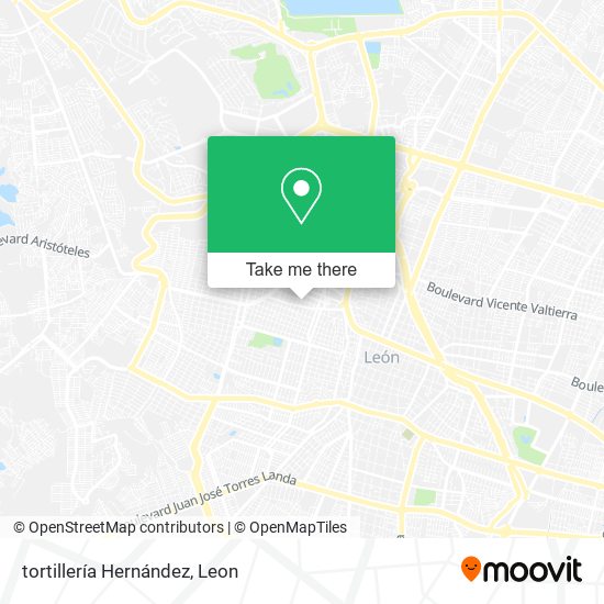 tortillería Hernández map