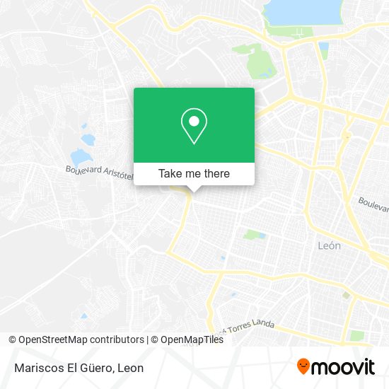 Mapa de Mariscos El Güero