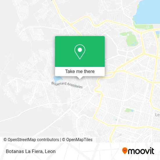 Botanas La Fiera map
