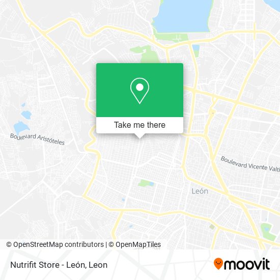 Nutrifit Store - León map