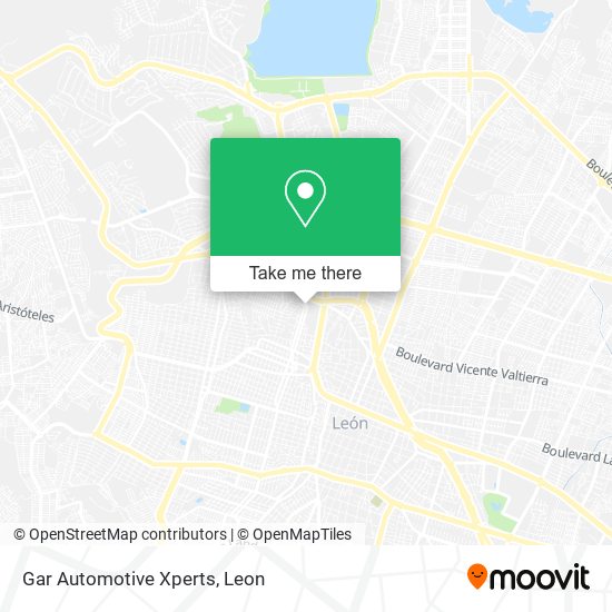 Gar Automotive Xperts map