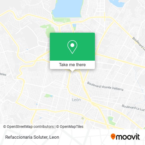 Mapa de Refaccionaria Soluter