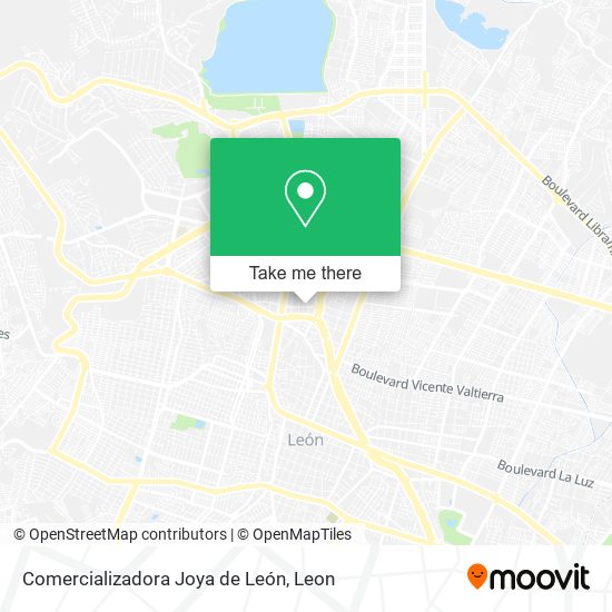 Mapa de Comercializadora Joya de León