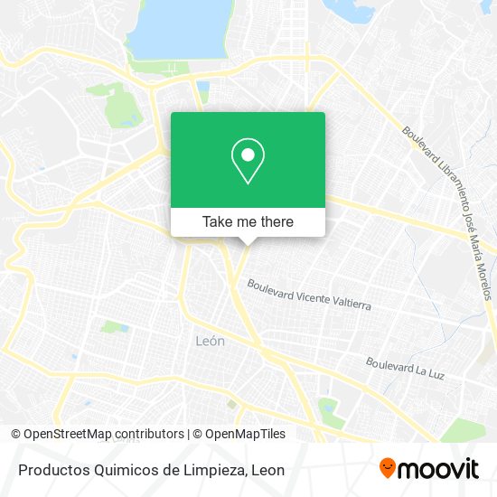 Productos Quimicos de Limpieza map