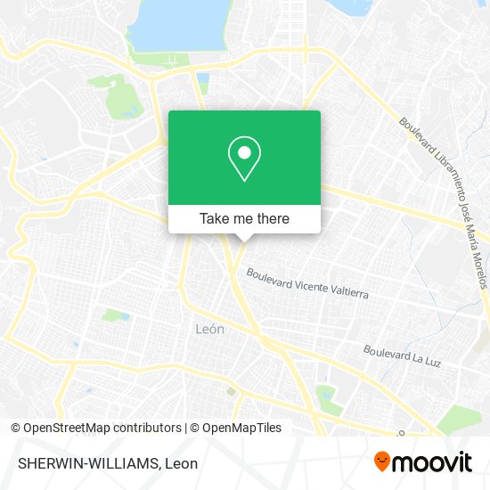 Mapa de SHERWIN-WILLIAMS