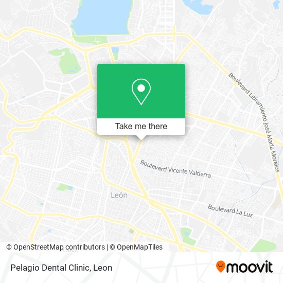 Mapa de Pelagio Dental Clinic