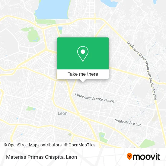 Materias Primas Chispita map