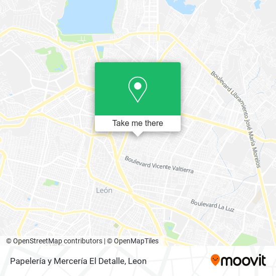 Mapa de Papelería y Mercería El Detalle