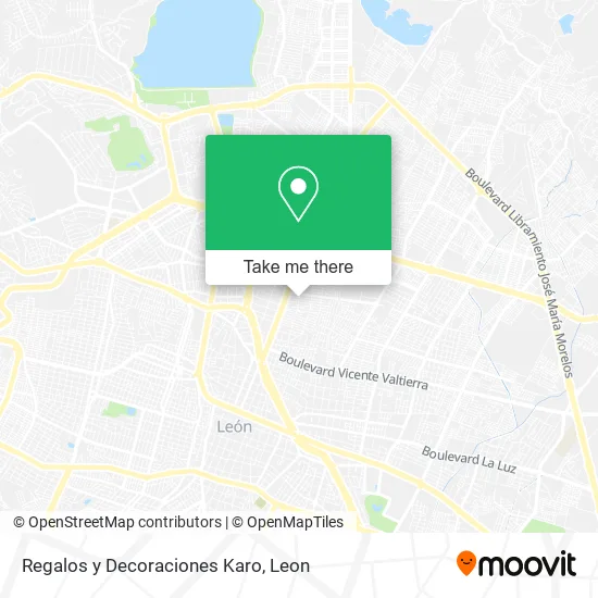 Regalos y Decoraciones Karo map