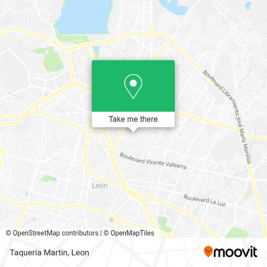 Taquería Martin map