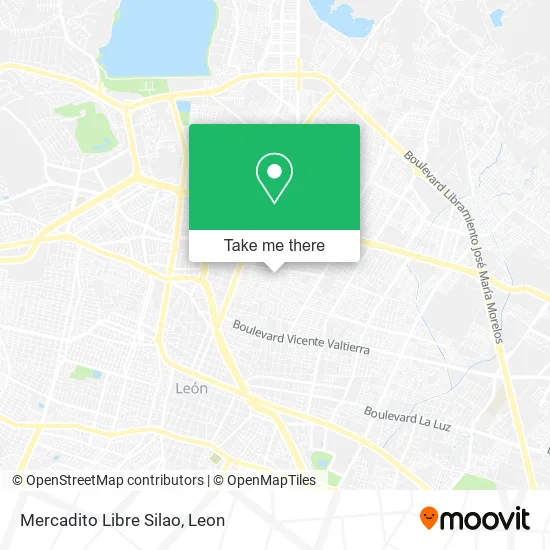 Mercadito Libre Silao map
