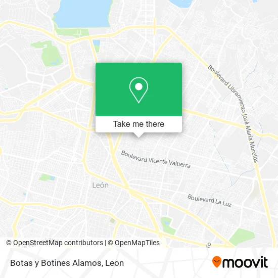Botas y Botines Alamos map