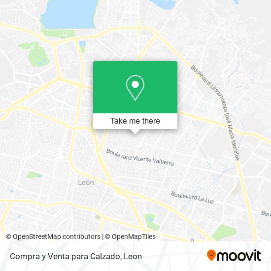 Mapa de Compra y Venta para Calzado