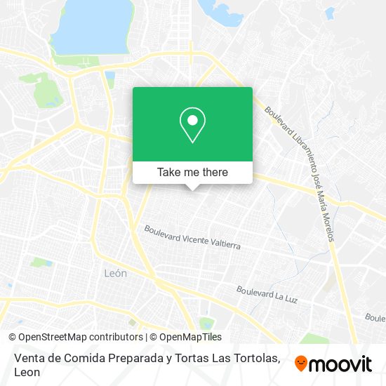 Venta de Comida Preparada y Tortas Las Tortolas map