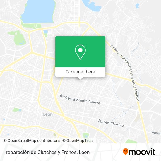 Mapa de reparación de Clutches y Frenos