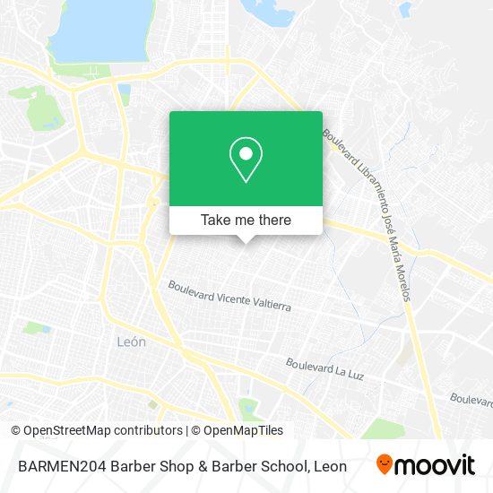 BARMEN204 Barber Shop & Barber School map