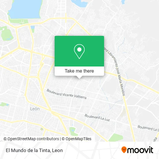 El Mundo de la Tinta map