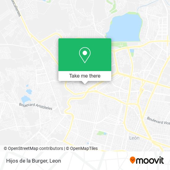 Hijos de la Burger map