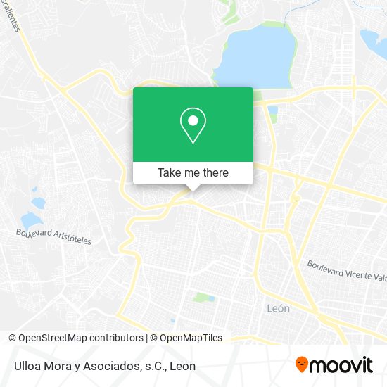 Mapa de Ulloa Mora y Asociados, s.C.