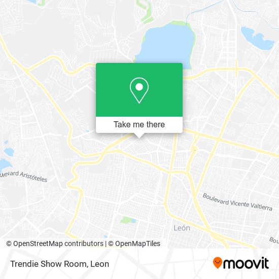 Trendie Show Room map