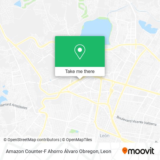 Mapa de Amazon Counter-F Ahorro Álvaro Obregon