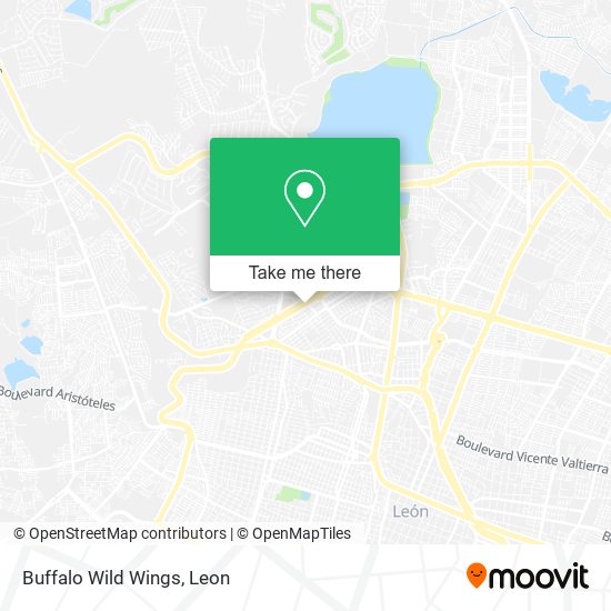 Buffalo Wild Wings map