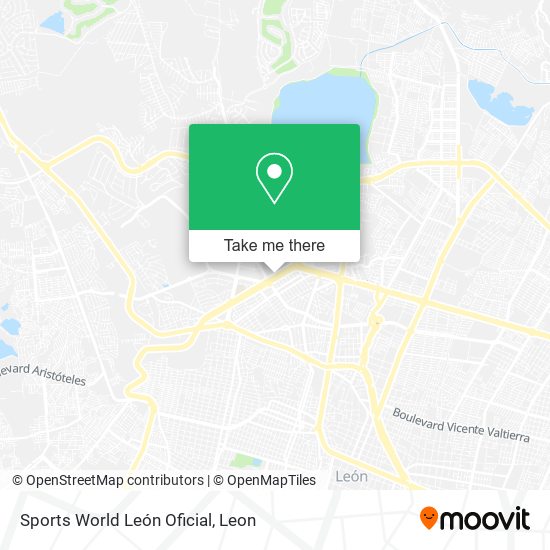 Sports World León Oficial map