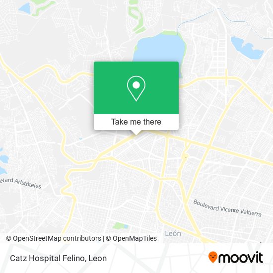 Catz Hospital Felino map