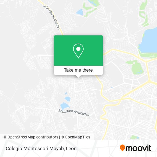 Colegio Montessori Mayab map