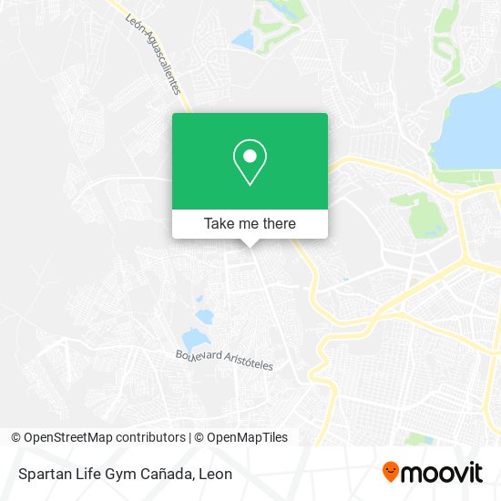 Spartan Life Gym Cañada map