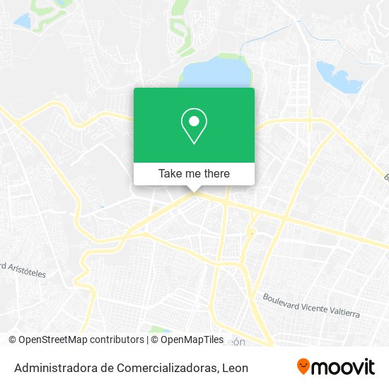 Administradora de Comercializadoras map