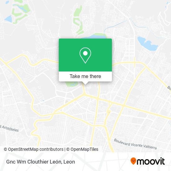 Gnc Wm Clouthier León map