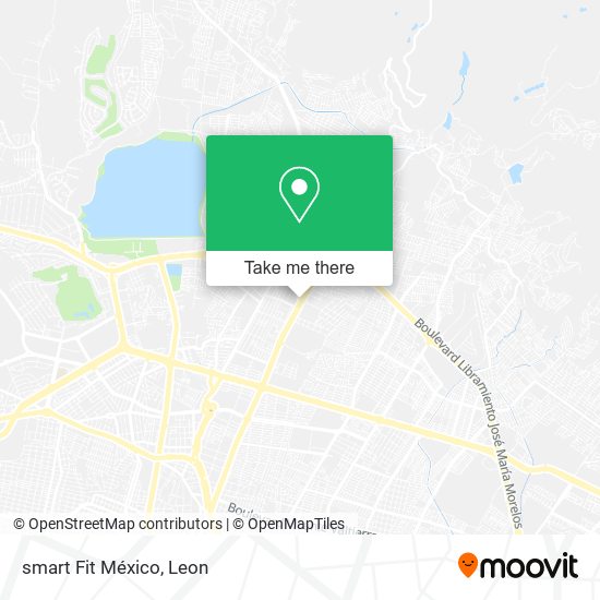 smart Fit México map