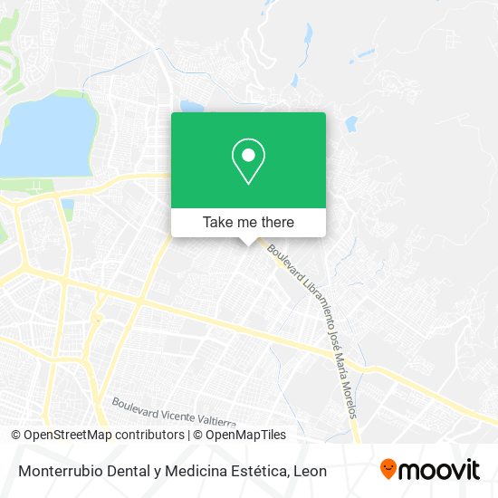 Monterrubio Dental y Medicina Estética map