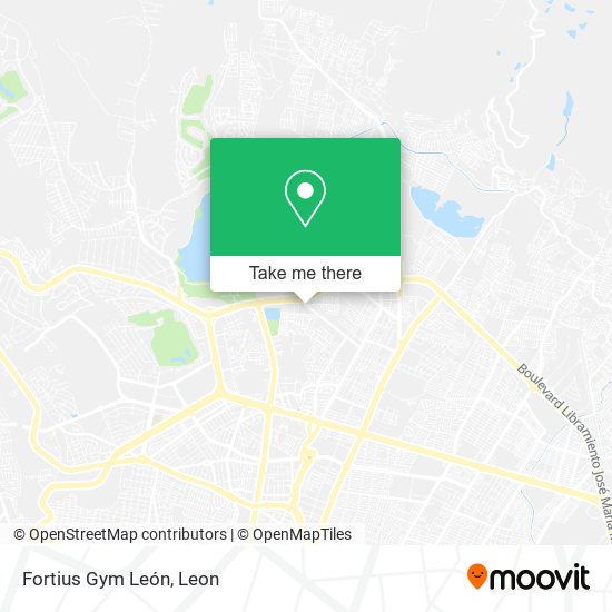 Fortius Gym León map