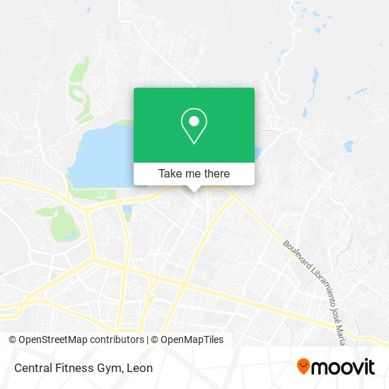 Central Fitness Gym map