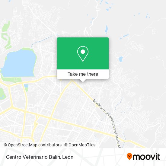 Centro Veterinario Balin map