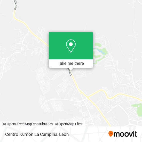 Mapa de Centro Kumon La Campiña