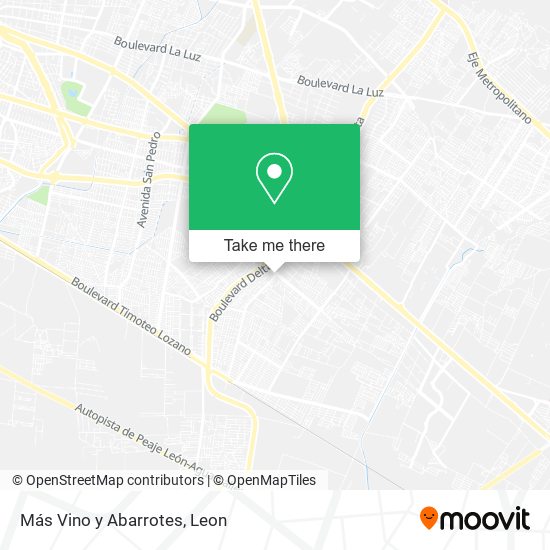 Más Vino y Abarrotes map